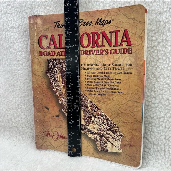 Thomas Bros Maps California Road Atlas & drivers guide 11" 1995 book - Picture 4 of 12